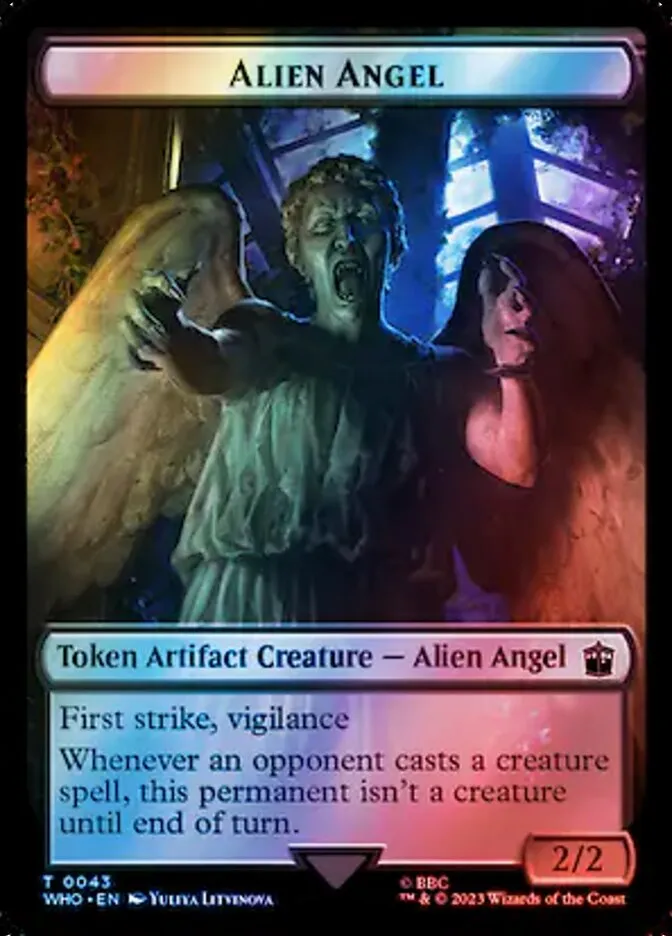 Alien Angel Front Face