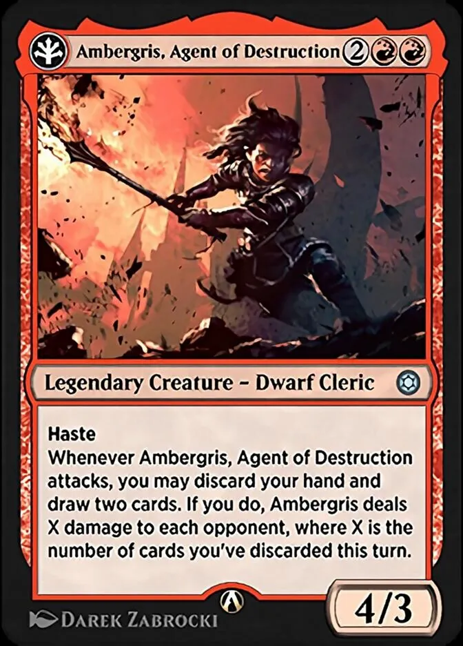 Ambergris, Agent of Destruction Front Face