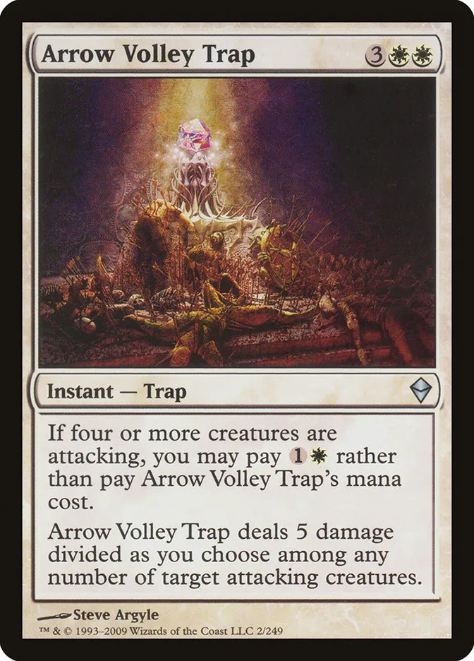 Arrow Volley Trap Front Face