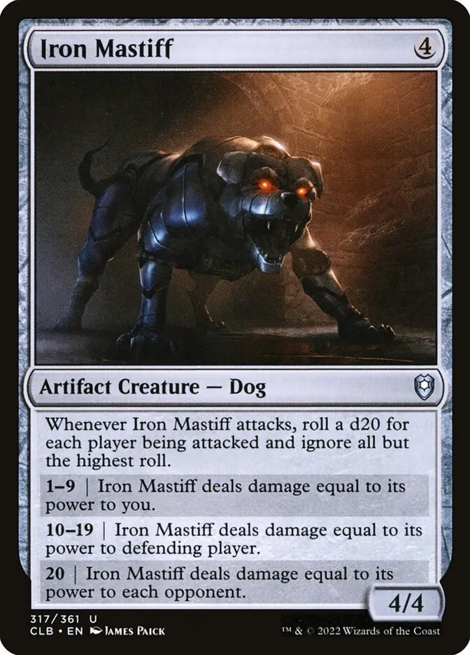 Iron Mastiff Front Face