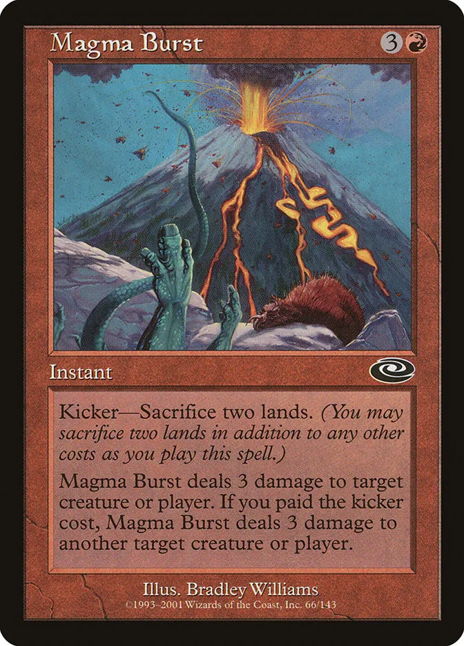 Magma Burst Front Face