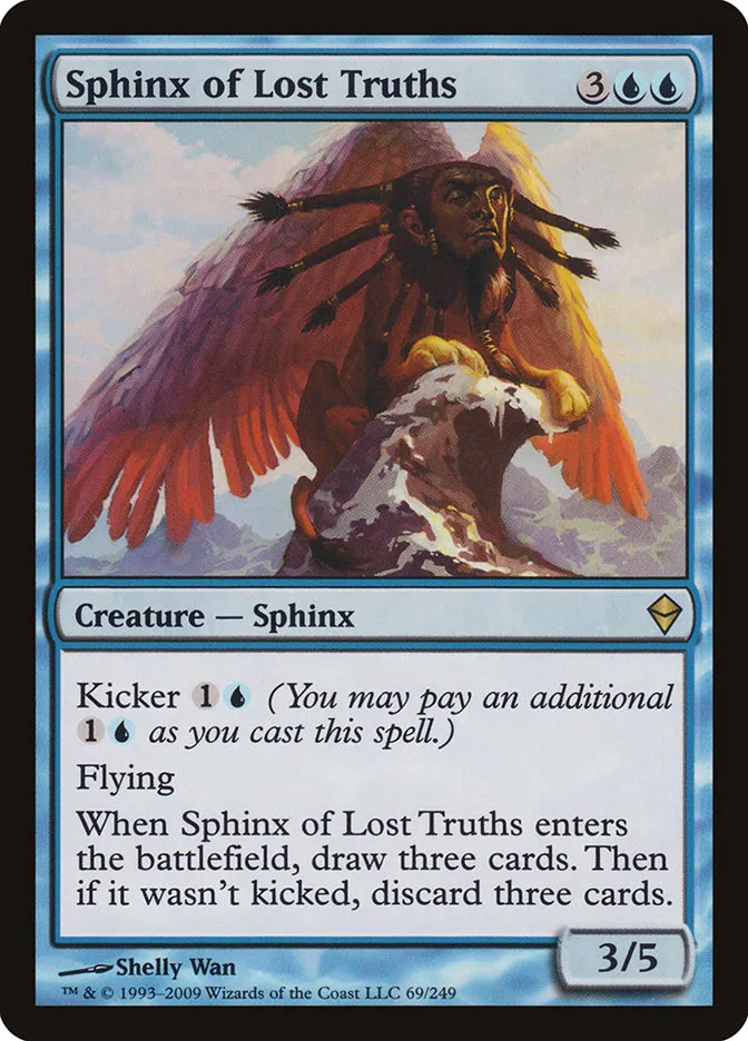 Sphinx of Lost Truths Front Face