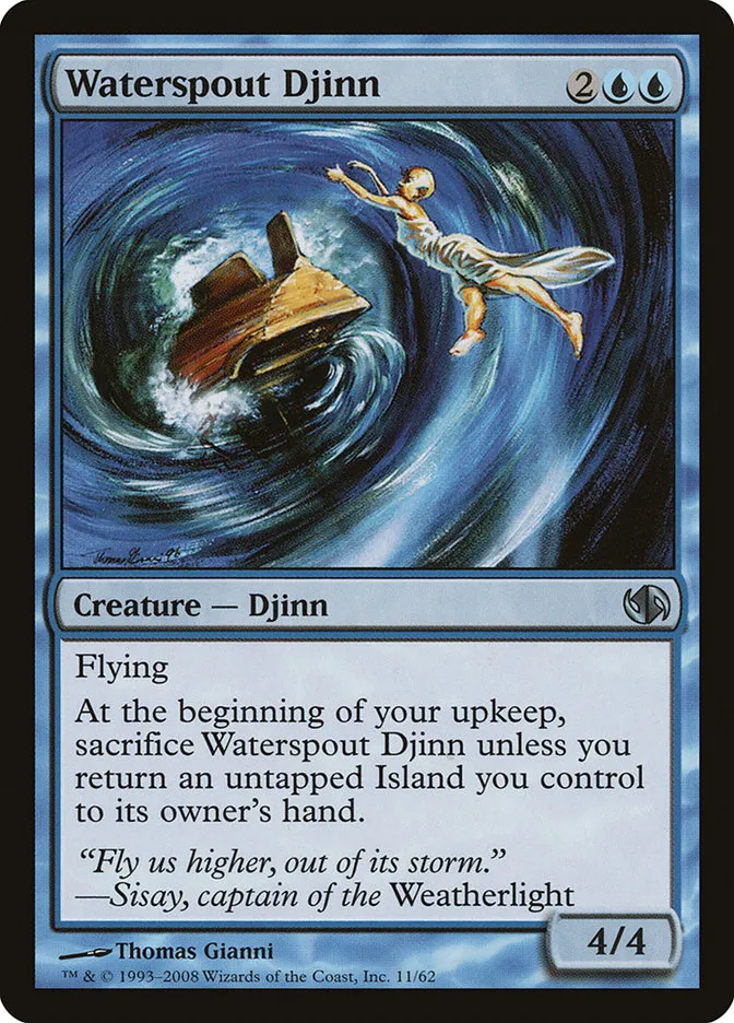 Waterspout Djinn Front Face