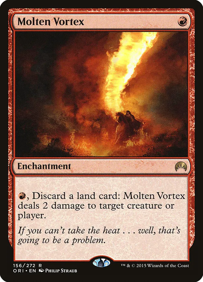 Molten Vortex Front Face