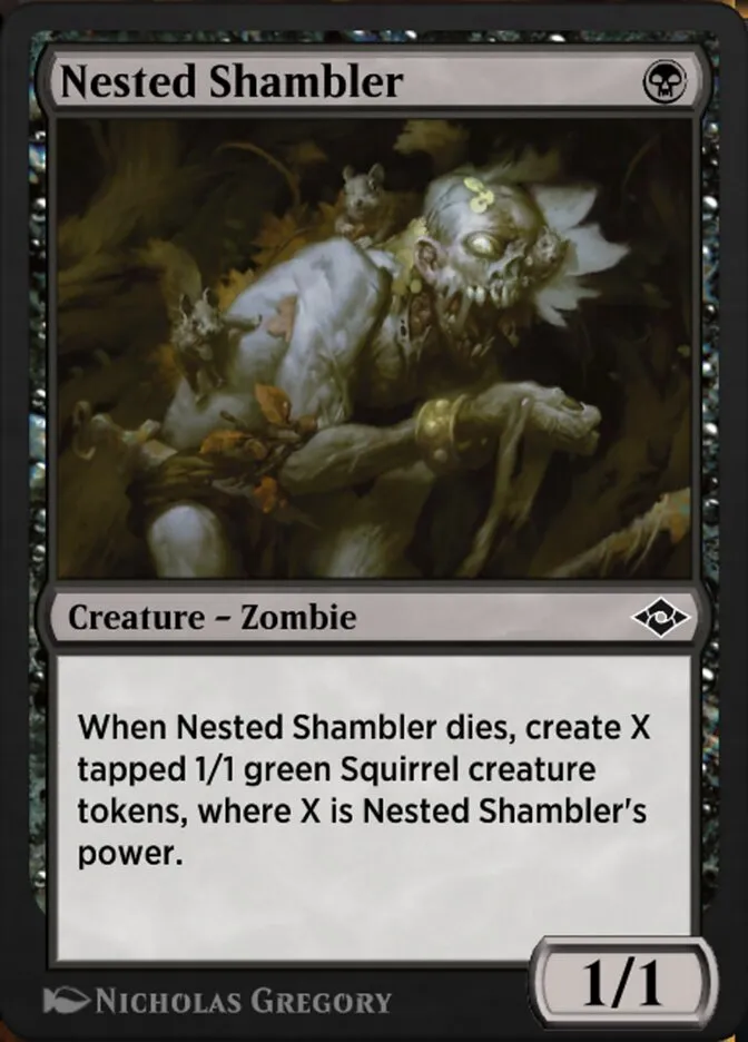 Nested Shambler Front Face