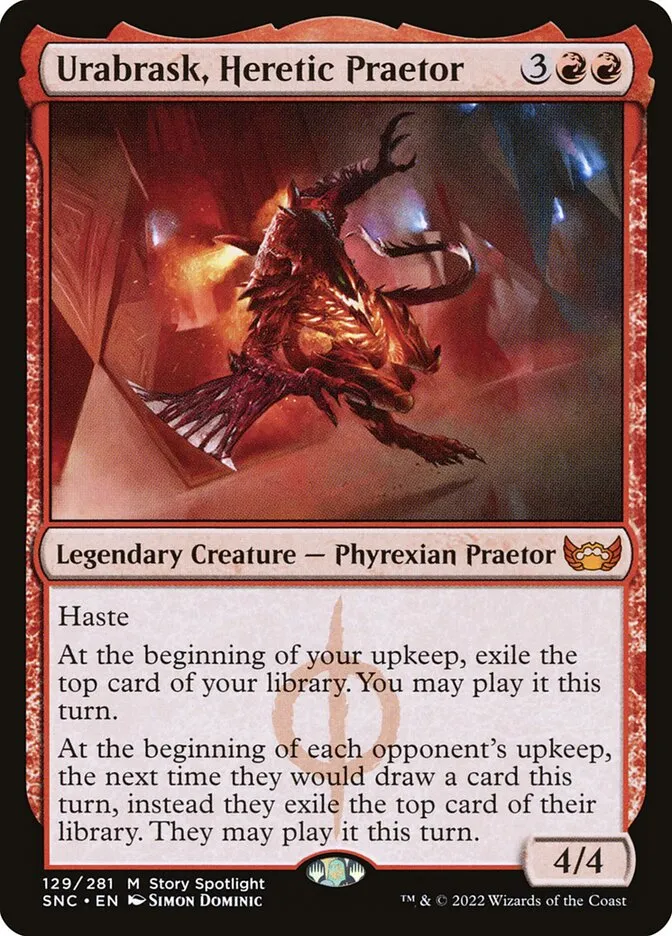 Urabrask, Heretic Praetor Front Face