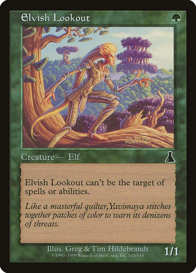 Elvish Lookout Front Face
