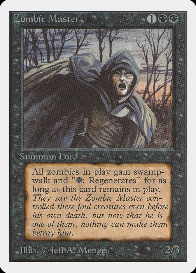 Zombie Master Front Face