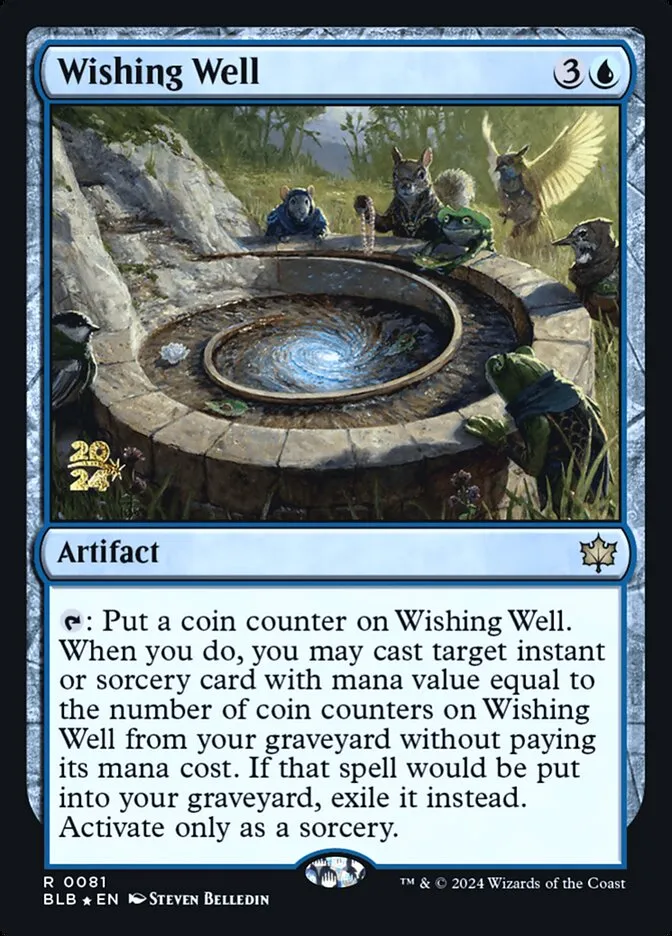 Wishing Well Front Face