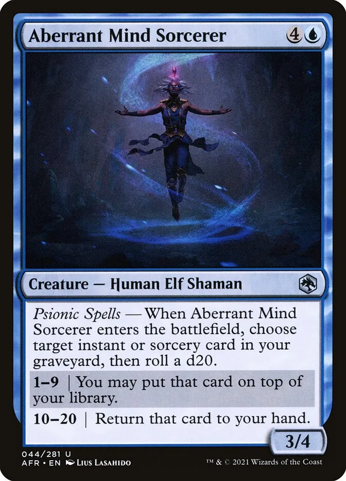 Aberrant Mind Sorcerer Front Face