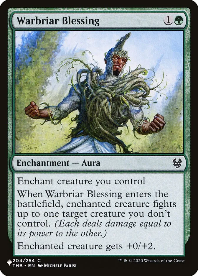 Warbriar Blessing Front Face