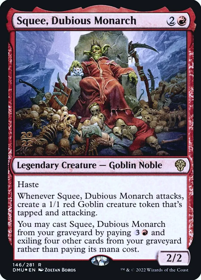 Squee, Dubious Monarch Front Face