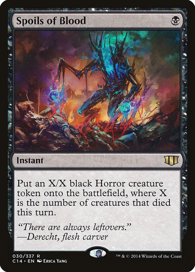 Spoils of Blood Front Face