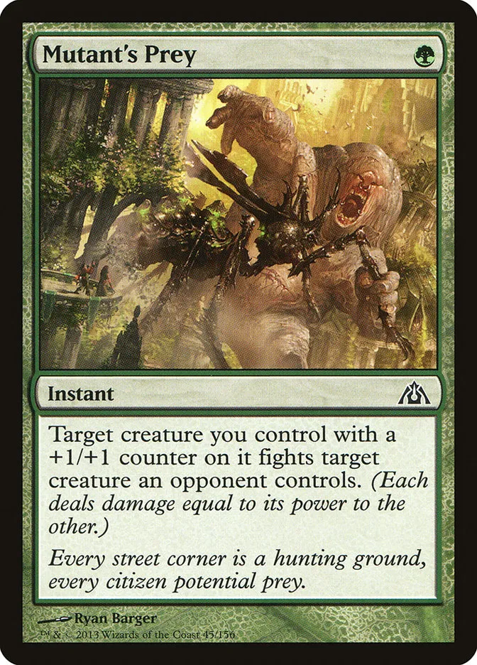 Mutant's Prey Front Face
