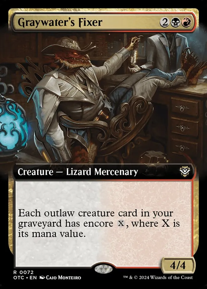 Graywater's Fixer Front Face