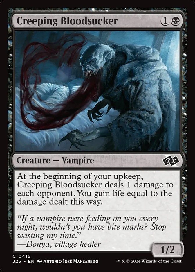 Creeping Bloodsucker Front Face