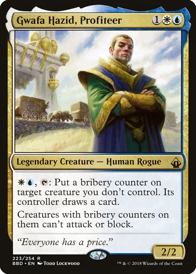 Gwafa Hazid, Profiteer Front Face