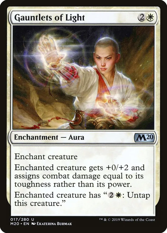 Gauntlets of Light Front Face