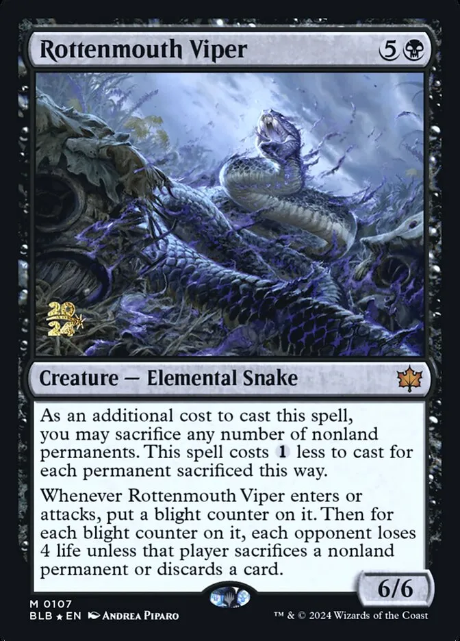 Rottenmouth Viper Front Face