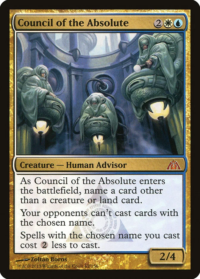 Council of the Absolute Front Face