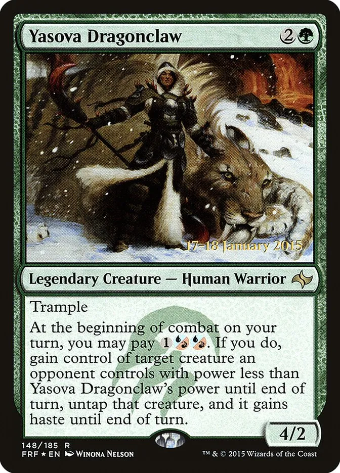 Yasova Dragonclaw Front Face