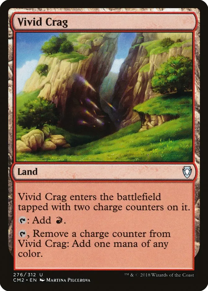 Vivid Crag Front Face