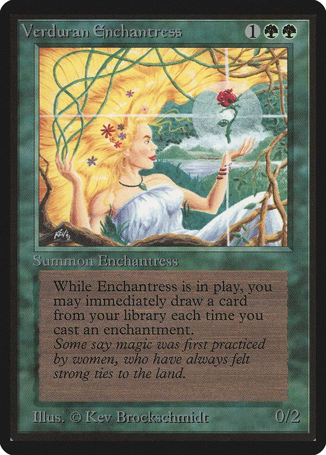 Verduran Enchantress Front Face