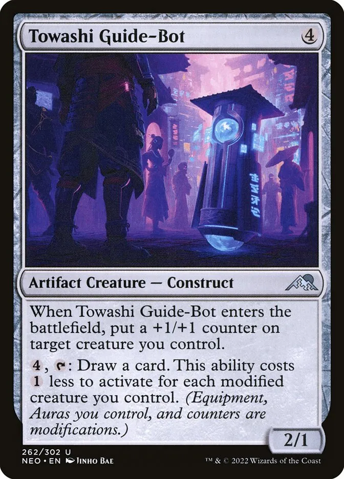 Towashi Guide-Bot Front Face