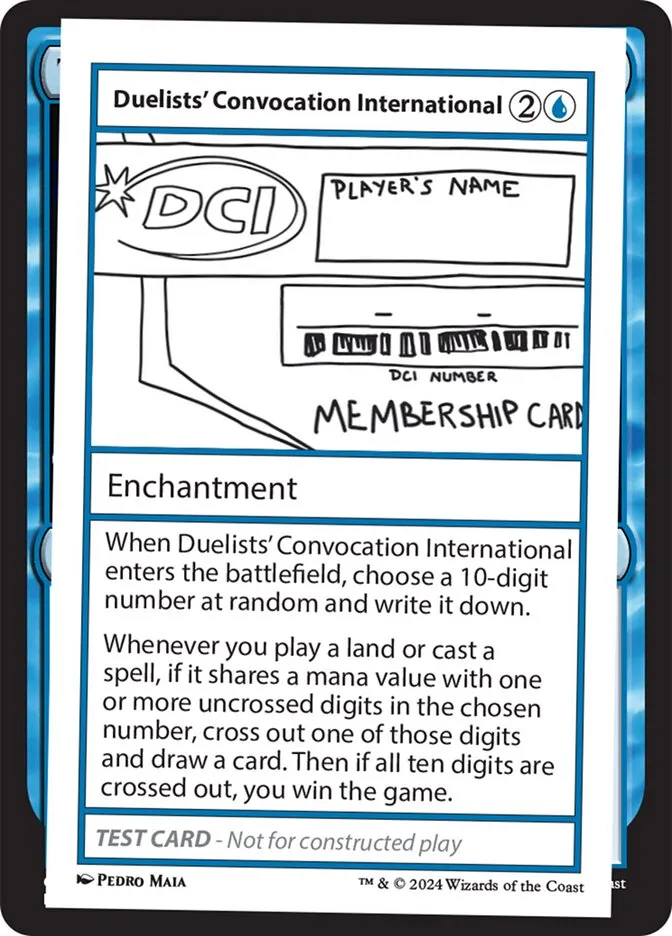Duelists' Convocation International Front Face
