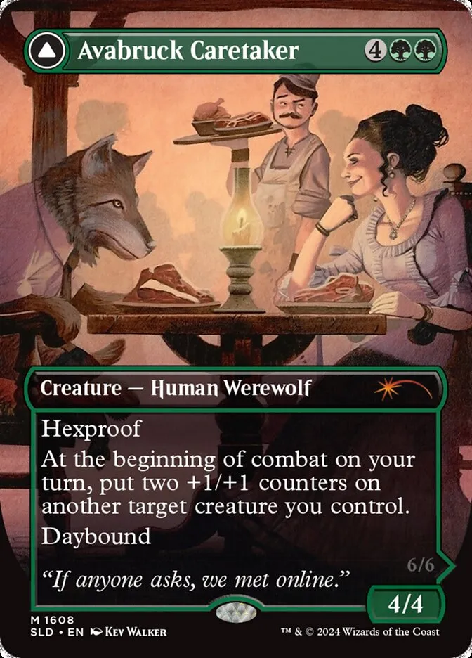 Avabruck Caretaker // Hollowhenge Huntmaster Front Face