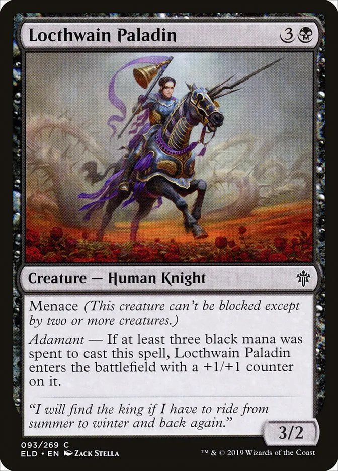 Locthwain Paladin Front Face