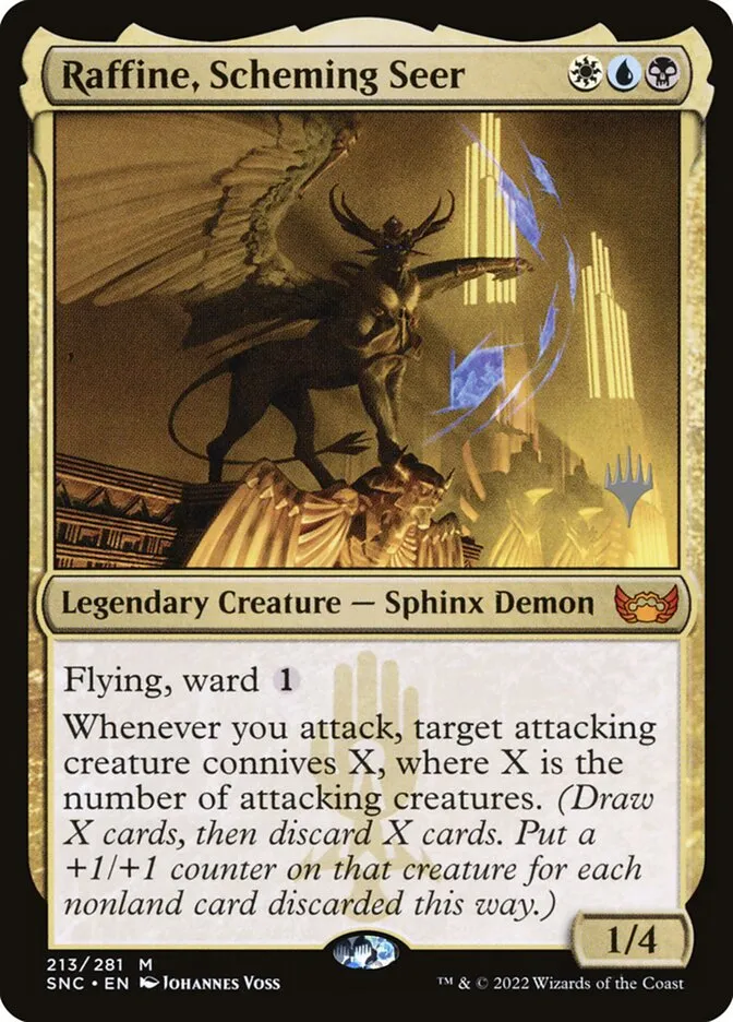 Raffine, Scheming Seer Front Face