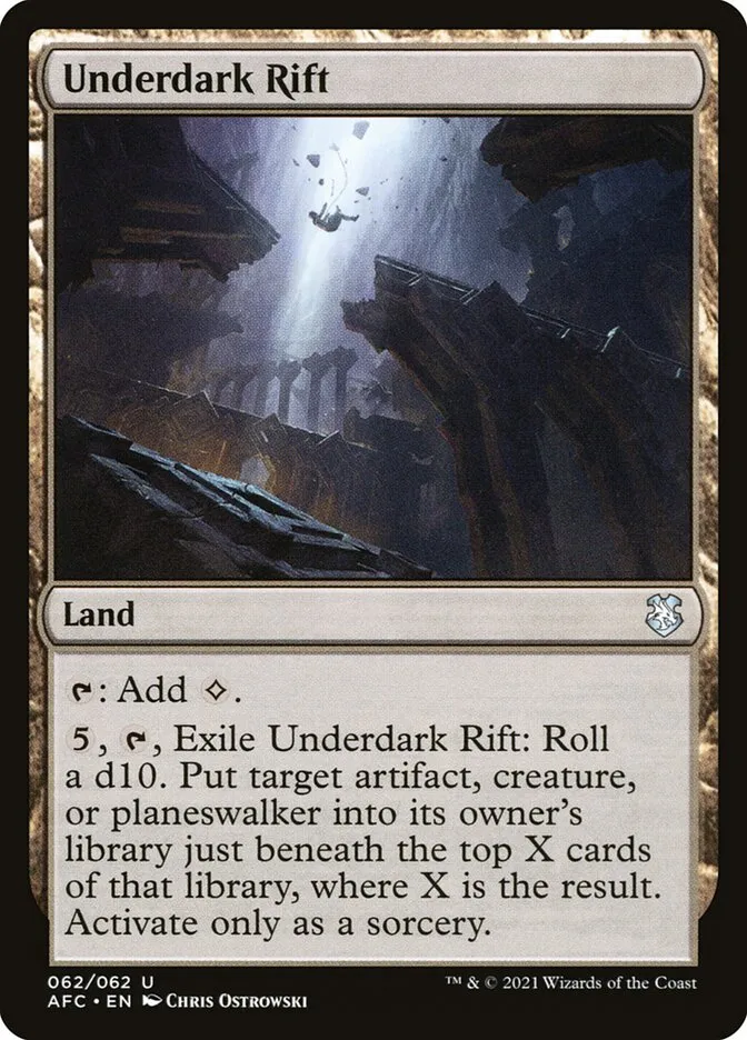 Underdark Rift Front Face