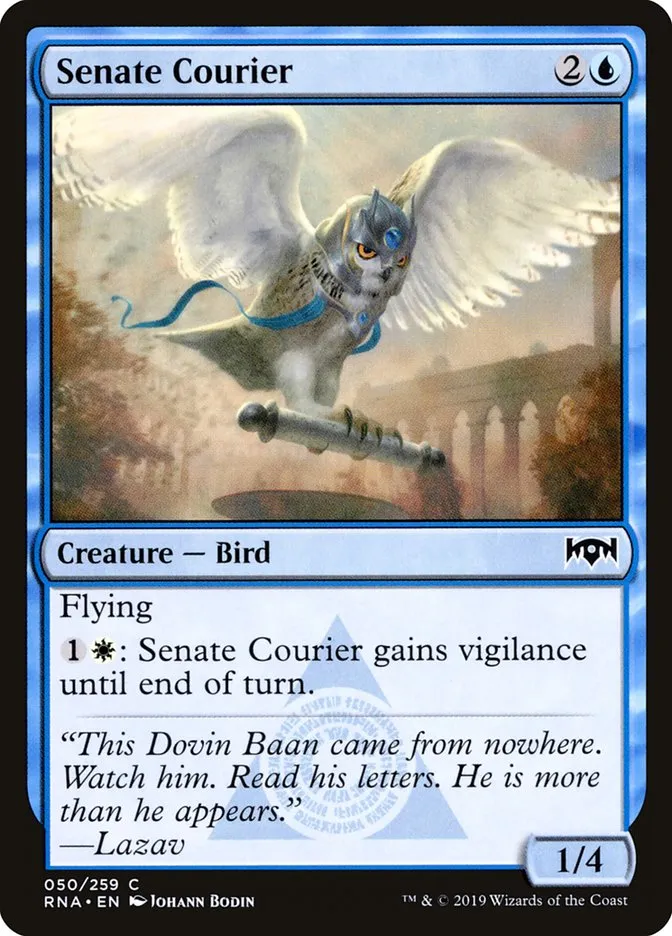 Senate Courier Front Face