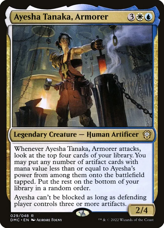 Ayesha Tanaka, Armorer Front Face