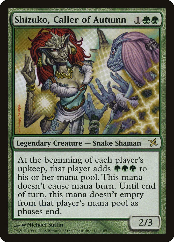 Shizuko, Caller of Autumn Front Face