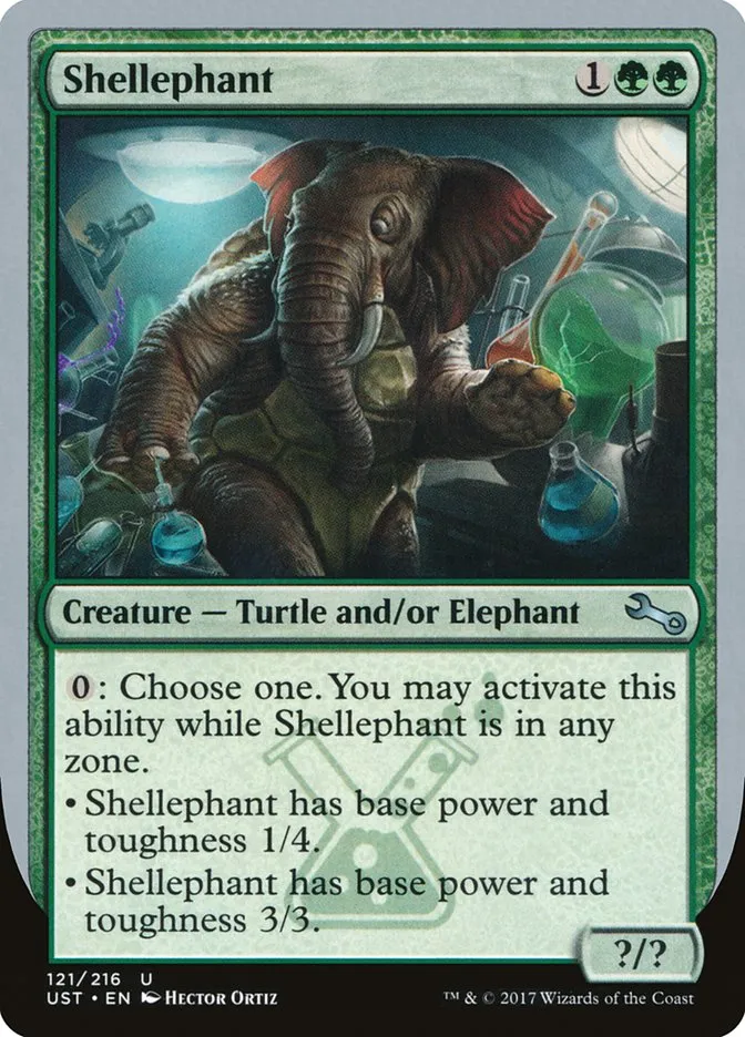 Shellephant Front Face