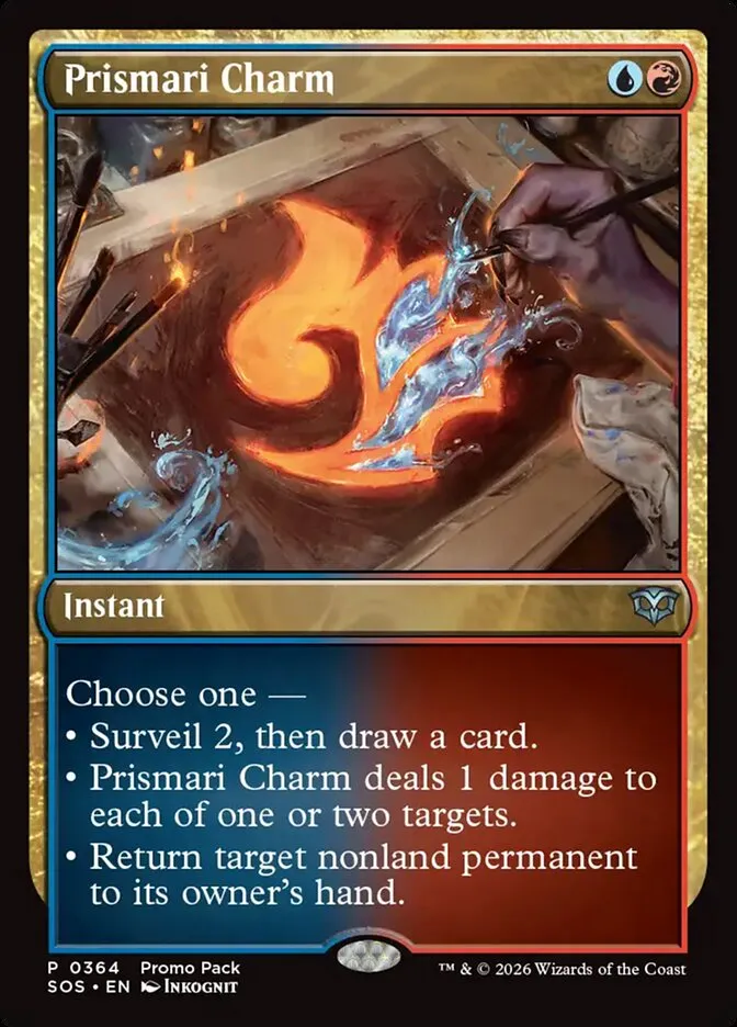Prismari Charm Front Face