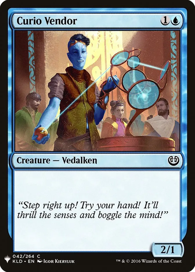 Curio Vendor Front Face