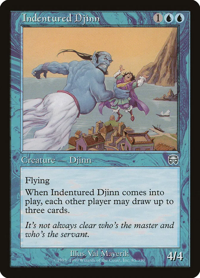 Indentured Djinn Front Face