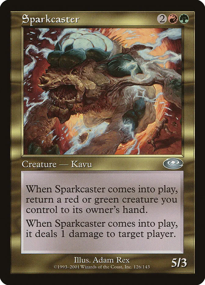 Sparkcaster Front Face