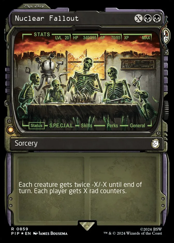 Nuclear Fallout Front Face