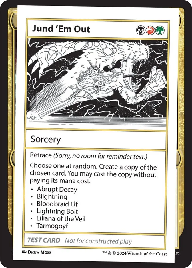 Jund 'Em Out Front Face