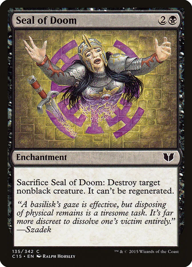 Seal of Doom Front Face