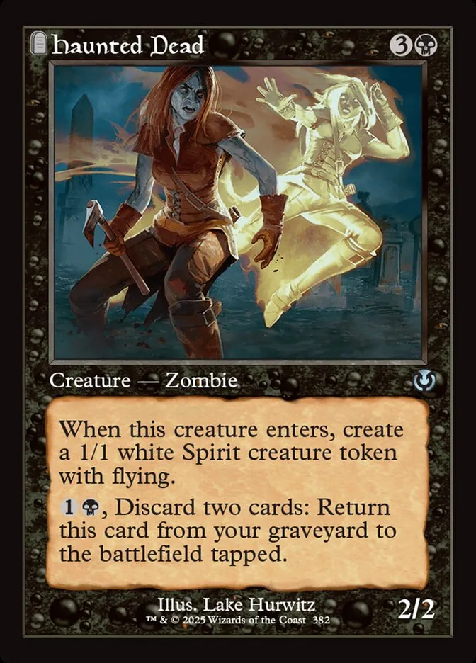 Haunted Dead Front Face