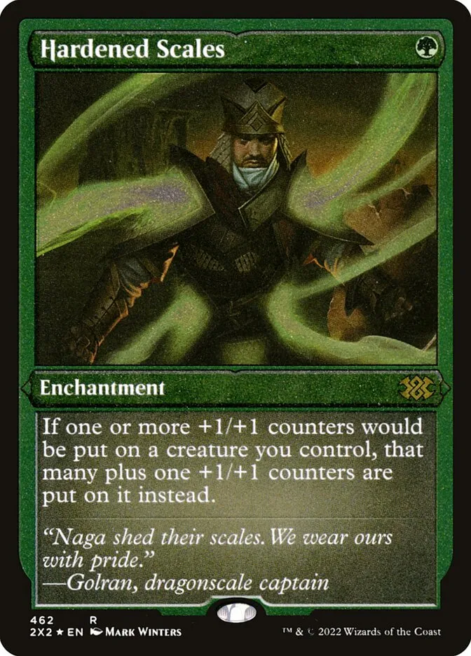 Hardened Scales Front Face