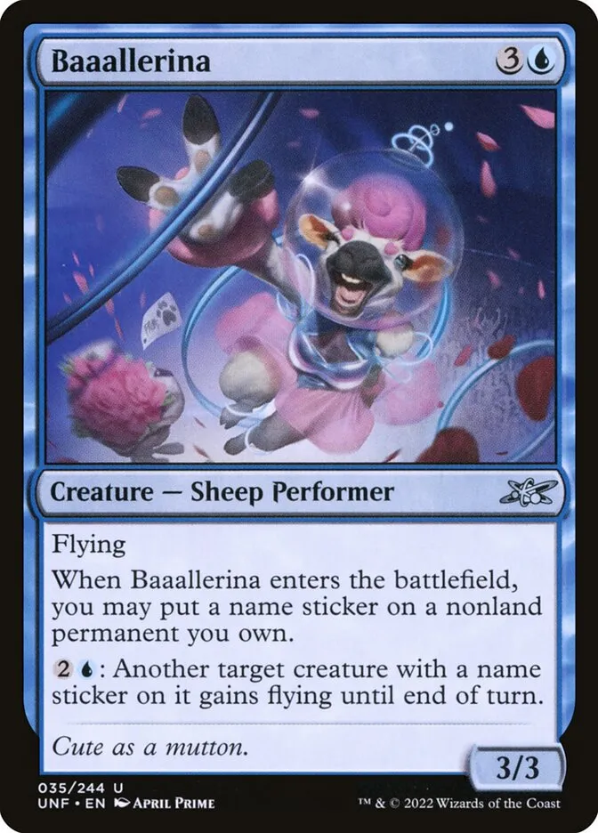Baaallerina Front Face