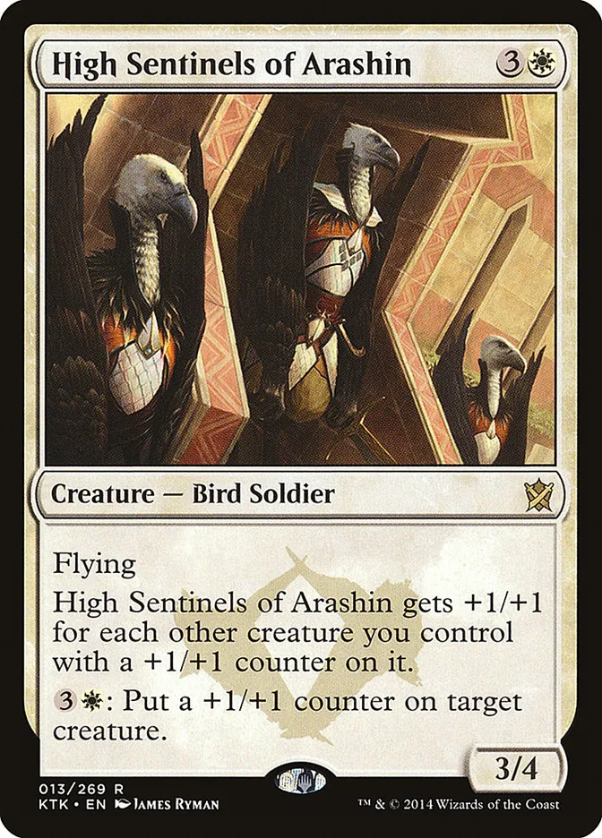 High Sentinels of Arashin Front Face
