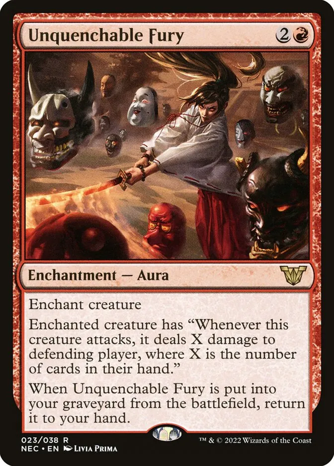 Unquenchable Fury Front Face