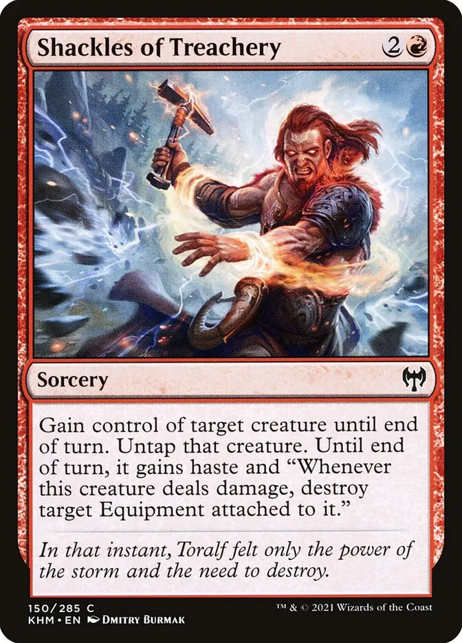 Shackles of Treachery Front Face